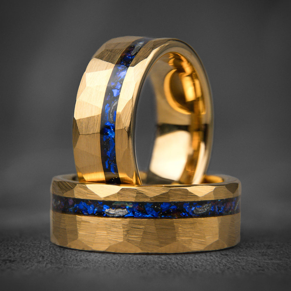 Hammered rings